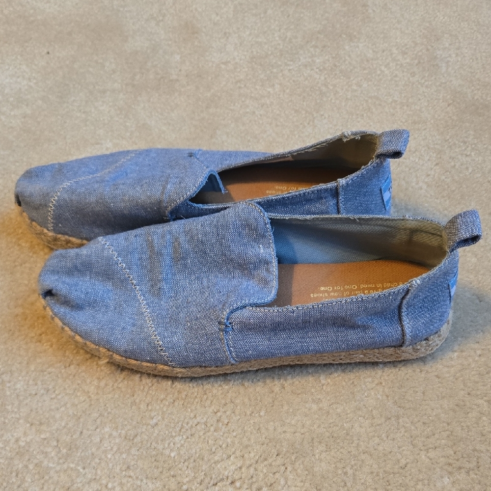 Toms Blue Espadrilles for Women